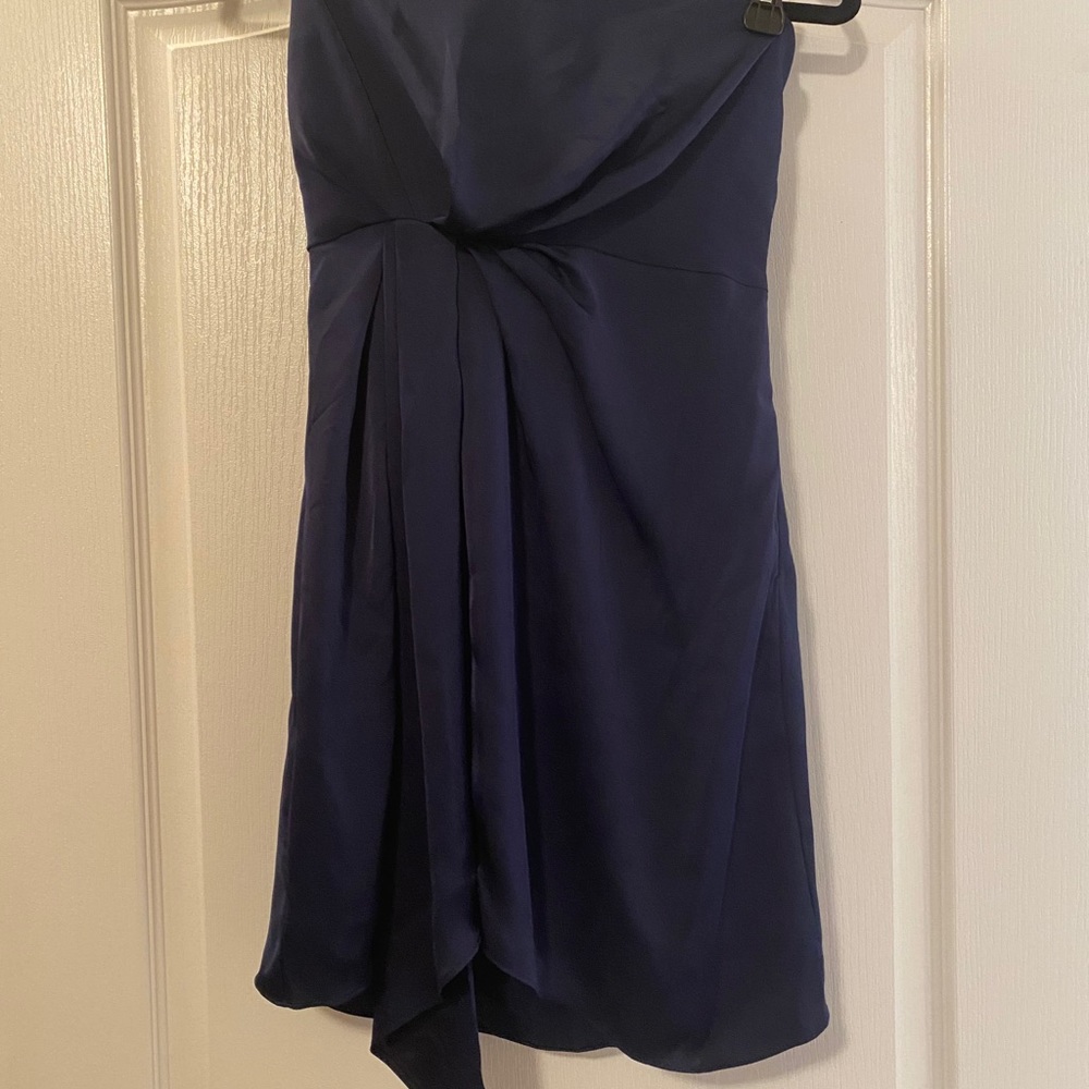 Brand new with tags Navy strapless dress